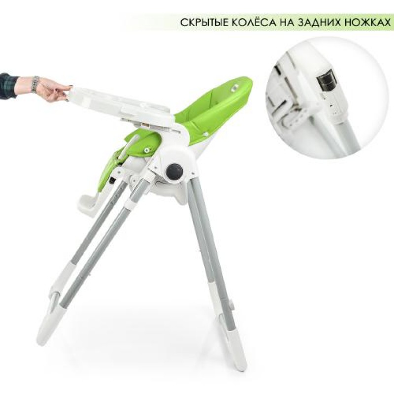 Стульчик ME 1038 PRIME Green Apple