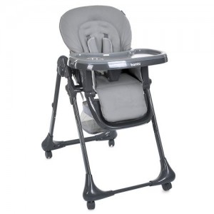 Стільчик для годування на колесах BAMBI M 3233L-G Gray