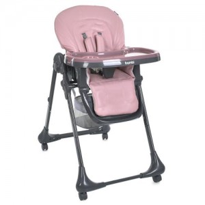 Стульчик для кормления на колесах BAMBI M 3233L-G Pink