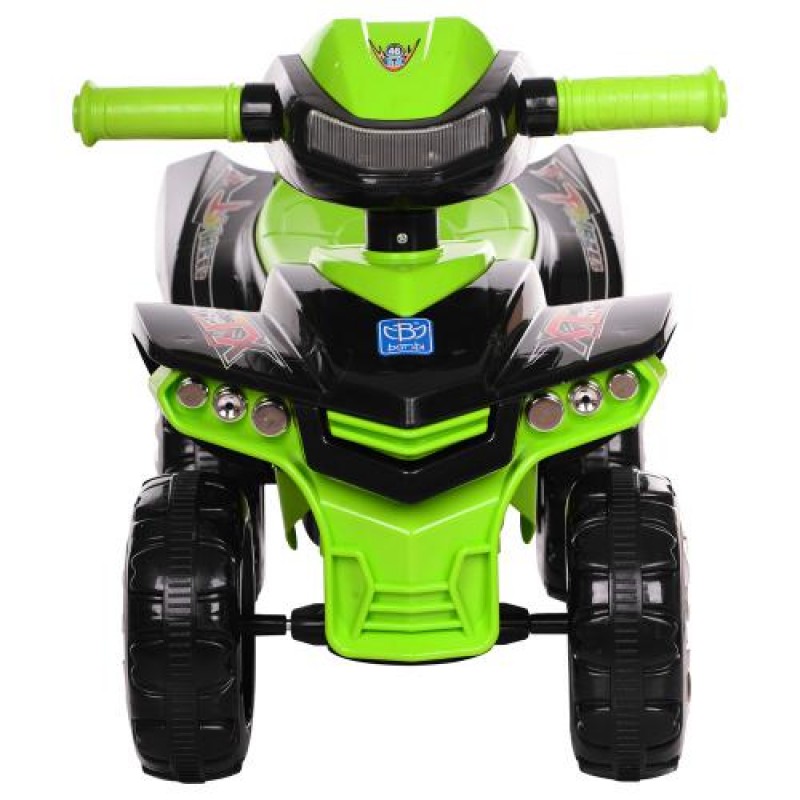 Детская каталка-толокар Квадроцикл Bambi M 3502-2-5 черно-зеленый