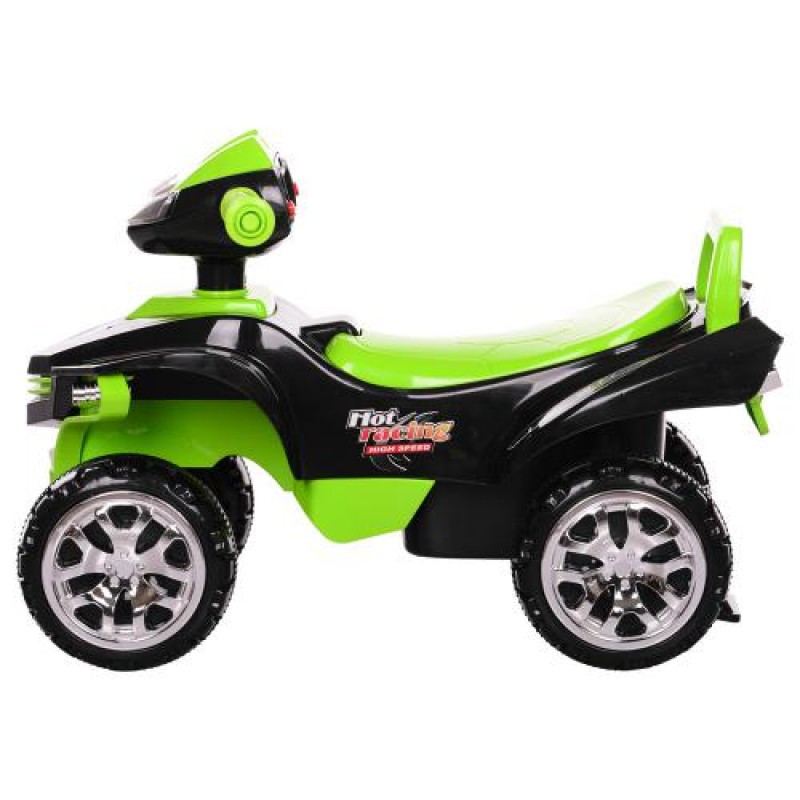 Детская каталка-толокар Квадроцикл Bambi M 3502-2-5 черно-зеленый