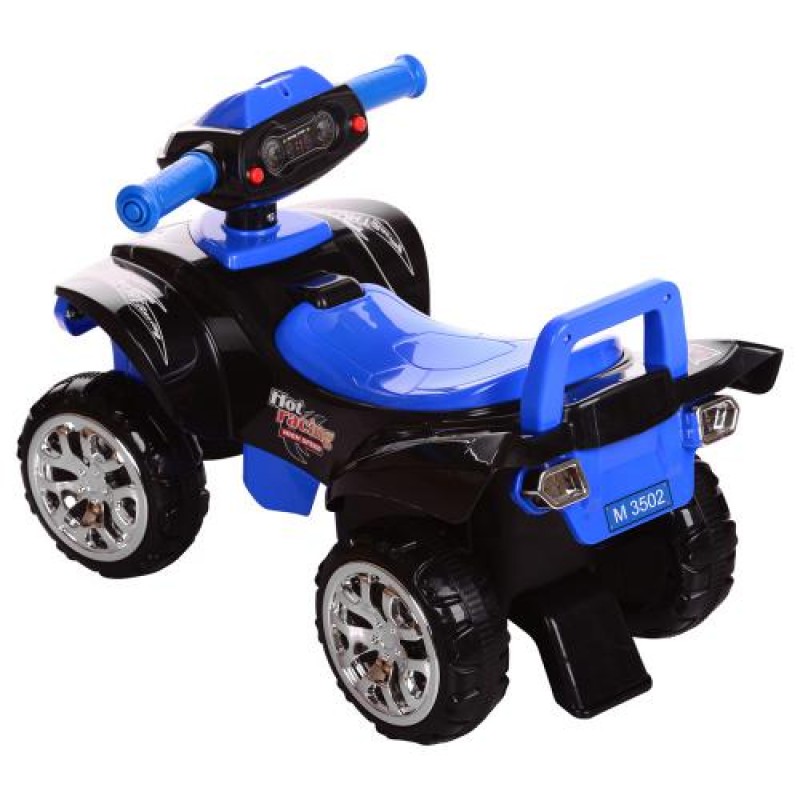 Детская каталка-толокар Квадроцикл Bambi M 3502-2-4 черно-синий