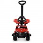 Дитячий толокар з батьківською ручкою Bambi M 4231L-3 червоний