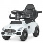 Дитячий толокар із ручкою в стилі Mercedes від Bambi M 4578-1 білий