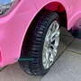 Каталка-толокар BMW 2в1 с родительской ручкой Bambi M 3503B-8 розового цвета