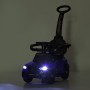 Толокар-електромобіль з батьківською ручкою M 4855LR-4 синій