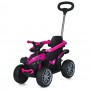 Дитячий толокар-електромобіль 3в1 з ручкою Bambi Racer M 5782EBLR-9 ​​фіолетовий