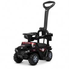 Дитячий толокар з батьківською ручкою Bambi M 4231L-2 чорний