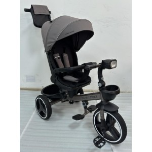 Детский трехколесный велосипед с фарой TURBO TRIKE MT 1002-13 мокко