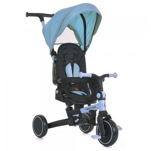 Детский трехколесный велосипед-трансформер 4в1 TURBOTRIKE MT 1036 blue