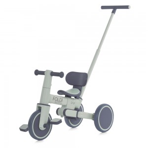 Детский трехколесный велосипед-трансформер 3в1 EL CAMINO FOLDI ME 1202 Slate Green