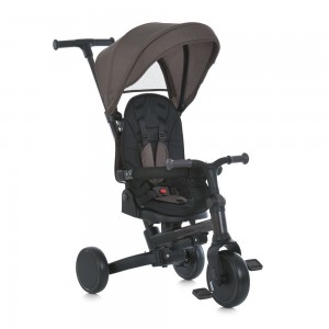 Детский трехколесный велосипед-трансформер 4в1 TURBOTRIKE MT 1036 brown