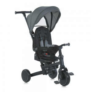 Детский трехколесный велосипед-трансформер 4в1 TURBOTRIKE MT 1036 grey