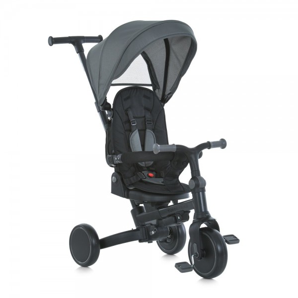 Дитячий триколісний велосипед-трансформер 4в1 TURBOTRIKE MT 1036 grey