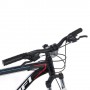 Велосипед спортивный 27,5" дюймов, рама 19" PROF1 EVEREST G275EVEREST A275.1 (3*7s) черно-белый