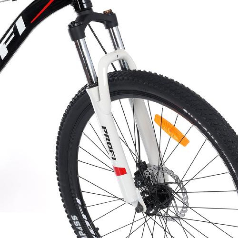 Велосипед спортивный 27,5" дюймов, рама 19" PROF1 EVEREST G275EVEREST A275.1 (3*7s) черно-белый