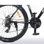 Велосипед спортивный 27,5" дюймов, рама 19" PROF1 EVEREST G275EVEREST A275.1 (3*7s) черно-белый