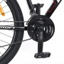 Велосипед спортивный 27,5" дюймов, рама 19" PROF1 EVEREST G275EVEREST A275.1 (3*7s) черно-белый