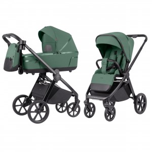 Коляска універсальна CARRELLO Omega CRL-6540/1 Nova Green (2in1) + adapters /1/
