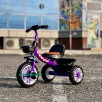 Дитячий триколісний велосипед Tilly Drive T-318 фіолетовий