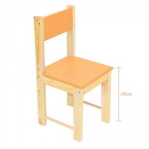 гр Стул №28 оранжевий, дитячий (1) 22658 "Игруша"