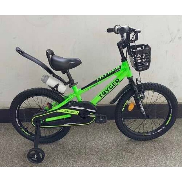 Велосипед для хлопчика 2-х колісний 20 дюймів, алюмінієва рама, CORSO TAYGER TG-67311 зелений