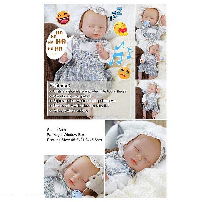 Пупс QM 240020 A (12) "TK Group", функціональний, висота: 42 см, гумовий, озвучені репліки англ. мовою, аксесуари, в коробці