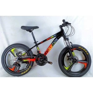 Детский спортивный велосипед 20" дюймов, рама 11" CORSO Evolution EV-20617 (3*7s) красный