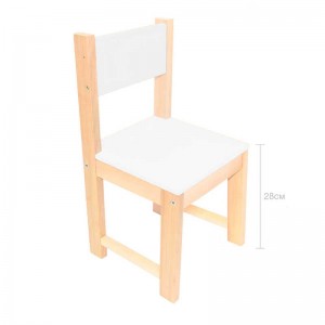 гр Стільчик №28 колір білий (1) "Ігруша"