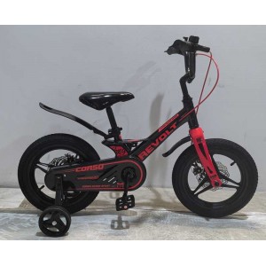 Велосипед 14" дюймів 2-х колісний Corso «REVOLT» MG-14216 (1) МАГНІЄВА РАМА, ЛИТІ ДИСКИ, ДИСКОВІ ГАЛЬМА, зібран на 75