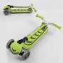 Самокат трехколесный складной Best Scooter Y-00436 салатовый