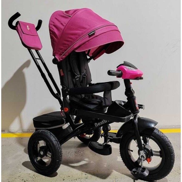 Велосипед 6088 F – 701-16 Best Trike (1) ПОВОРОТНЕ СИДІННЯ, СКЛАДНЕ КЕРМО, ФАРА МУЗИЧНА З USB,Bluetooth НАДУВНІ КОЛЕСА, ПУЛЬТ ВКЛЮЧЕННЯ СВІТЛА І ЗВУКУ