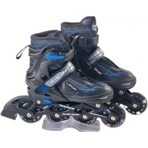 Дитячі розсувні ролики для хлопчика, розмір 34-38, 72366-М синій