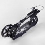 Самокат двухколесный "Best Scooter" 16874 (4) "SHARK", с ручным тормозом, зажим руля, колеса PU - 20 см, 1 амортизатор, в коробке