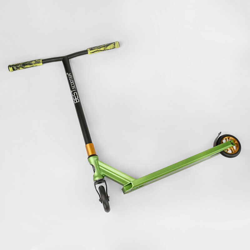 Самокат трюковий BS-9621 Best Scooter зелений