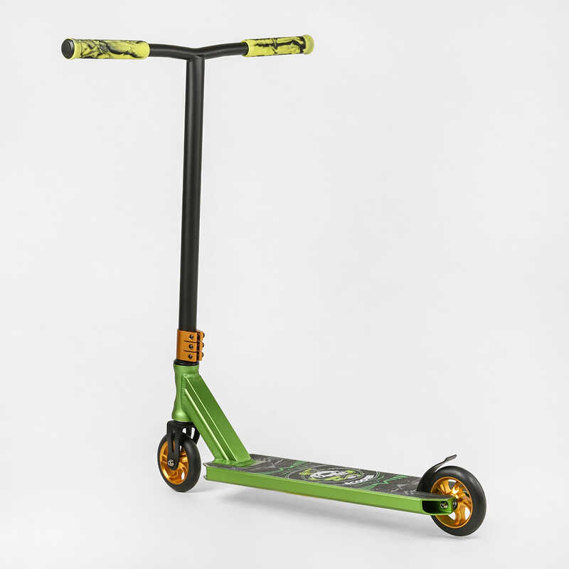 Самокат трюковий BS-9621 Best Scooter зелений