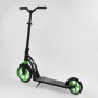 Самокат двухколесный "Best Scooter" 62798 черно-зеленый