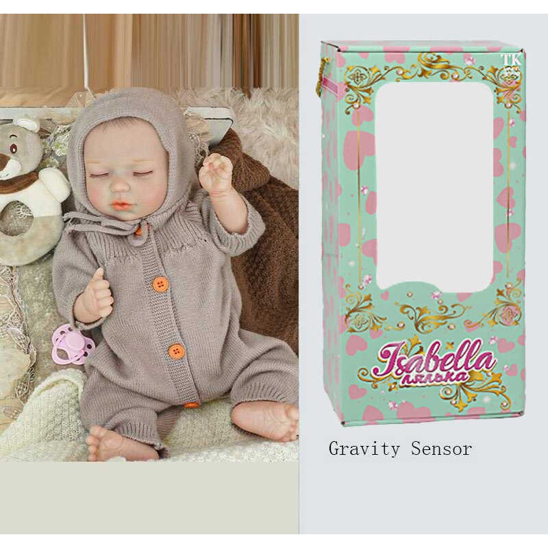 Пупс QM 24055 (12) "TK Group", функціональний, висота: 42 см, гумовий, пустушка, пляшечка, памперс, капелюшок, в коробці