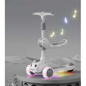 Самокат триколісний з сидінням "Skyper" S-2517-80