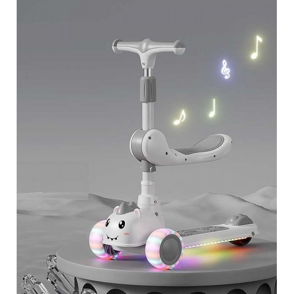 Самокат триколісний з сидінням "Skyper" S-2517-80