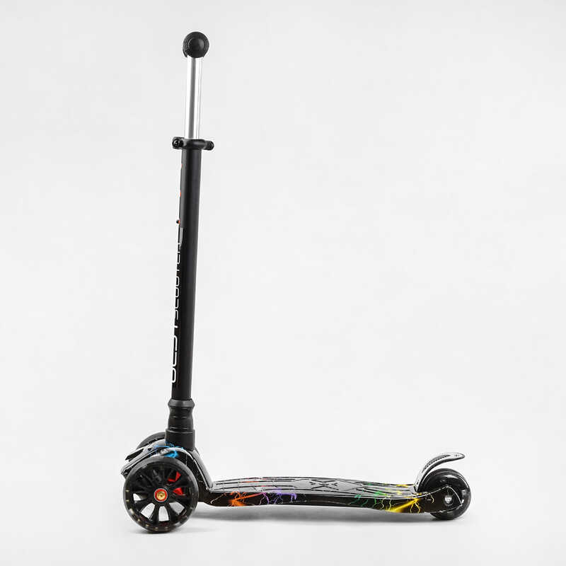 Самокат трехколесный для детей от 3х лет Best Scooter MAXI S - 11055 черный