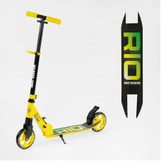 Самокат двоколісний алюмінієвий від 5 років Best Scooter Rio R - 35959 жовтий