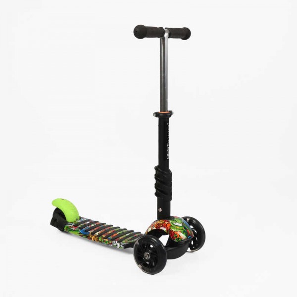 Самокат триколісний 24978-2 , Best Scooter, PU колеса, ПІДСВІЧУВАННЯ, в пакеті Самокат триколісний 24978-2 , Best Scooter, PU колеса, ПІДСВІЧУВАННЯ, в пакеті