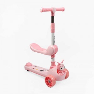 Самокат триколісний з сидінням "Skyper" KR-819/04