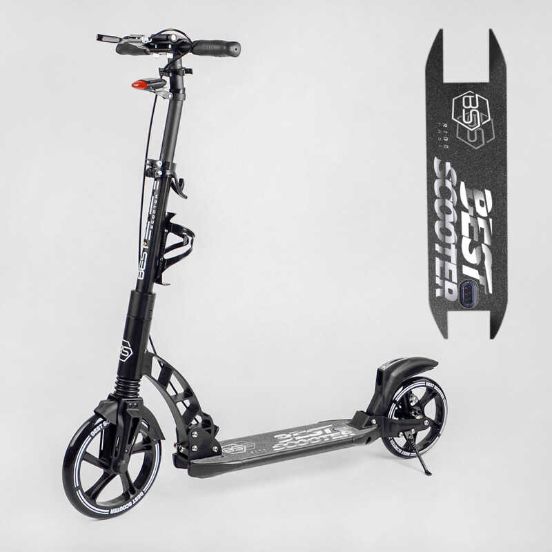 Самокат двоколісний "Best Scooter" 24215-B чорний