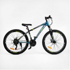 Спортивний велосипед 26" дюймів, рама 15" CORSO HEADWAY HW-26752 (3*7s) 