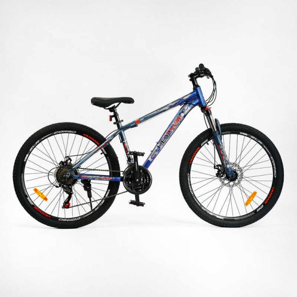 Спортивний велосипед 26" дюймів, рама 15" CORSO HEADWAY HW-26514 (3*7s)