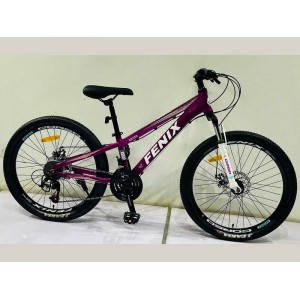 Велосипед Спортивний Corso 24" дюйми «FENIX» FX-24459 (1) рама алюмінієва 11’’, обладнання Saiguan 21 швидкість, зібран на 75