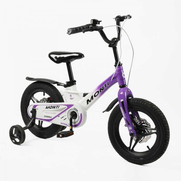 Велосипед 14" дюймів 2-х колісний Corso «Monti» MT-14041 Велосипед 14" дюймів 2-х колісний Corso «Monti» MT-14041