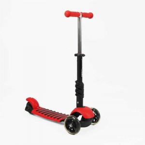 Самокат триколісний 74565-1 , Best Scooter, PU колеса, ПІДСВІЧУВАННЯ, в пакеті